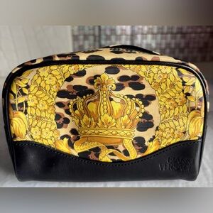 Versace Yellow Crown and Leopard Print bag